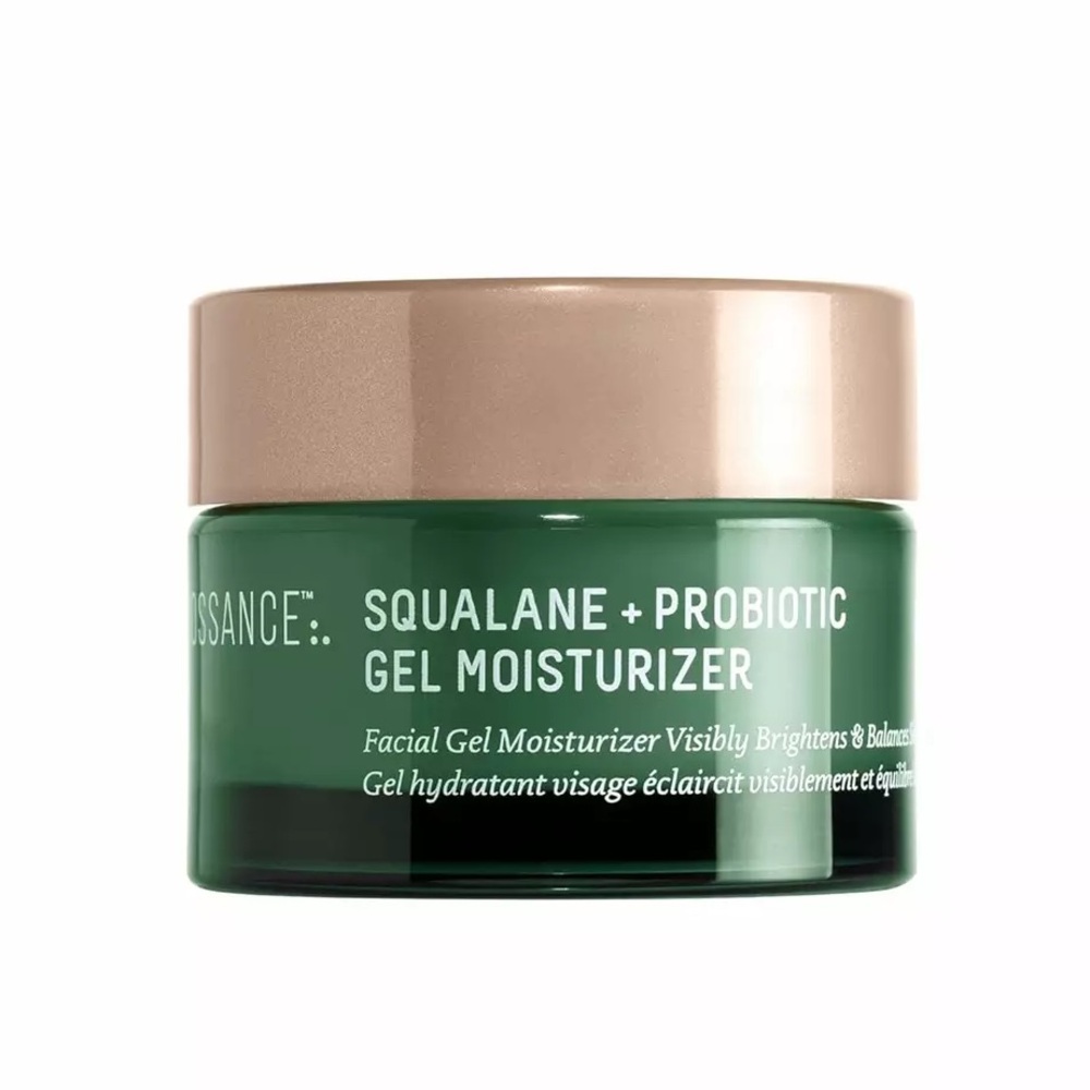 Biossance NIB Squalane Plus Probiotic Gel Moisturizer, Travel Size 15mL